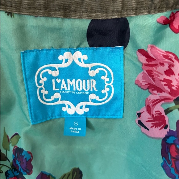 Lamour by Nanette Lepore Moto jacket Asymmetrical - Picture 6 of 9